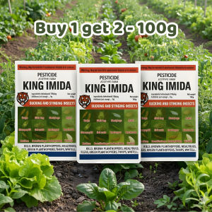 [COMBO BUY 3 GET 3] King Imida 100g: Organic Solution For Sucking Insects Management And Bio Garden Plant Protection Solutions