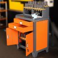 ToolBox Trolley Tool Cart Trolley ToolBox ToolBox With Wheel Multifunctional Mobile Fitter Bench Safe and Durable. 