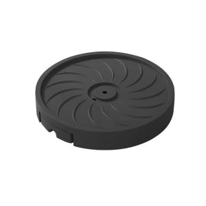 BAGUO Tròn Đế lăn cây 4 bánh xe dày Chịu tải cao Chậu hoa Bền Có khay thoát nước Giá treo chậu cây Đồ dùng làm vườn