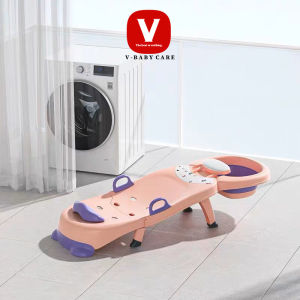 Ghế Gội Đầu Cho Bé Ghế Gội Đầu Gấp Gọn Cỡ Lớn Kèm Chậu Gội Đầu Có Tấm Lót Đỡ Gáy V-BABY