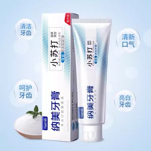Sodium bicarbonate toothpaste bright white sea salt tartar breath fresh fluoride home affordable mens special lady