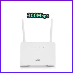 WiFi Router SIM Card Modem 4G/5G Network A30 Router 2.4G Dual Band Gigabit Wi-Fi Speed Router 300 Mbps