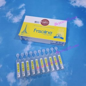 (Vàng) 10 Ống / Hộp 20 Ống Nước muối sinh lý cho Bé Fysoline Pháp SHC