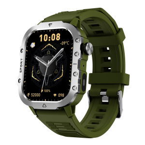 Outdoor Smart Watch Men 2.01" Screen 3AT Waterproof Watches Bluetooth Call Ai Voice Sport Smartwatch H11 For Android Xiaomi IOS