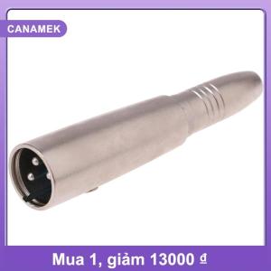 【CANAMEK】 1 cái mic 3 pin XLR nam cắm vào 1 4 inch 6.35mm Mono nữ Jack Cáp âm thanh