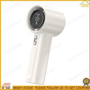 [Cozyhome2] Handheld Turbo Fan 100 Speeds Mini Personal Fan USB Rechargeable for Home Office