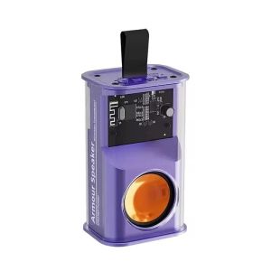 Mecha Bluetooth Speakers Transparent Wireless Sound Light Rhythm Speaker Audio Speaker