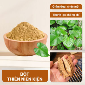 Bột thiên niên kiện 100g hỗ trợ giảm đau nhức tê bì tay chân thoát vị đĩa đệm tốt cho xương khớp
