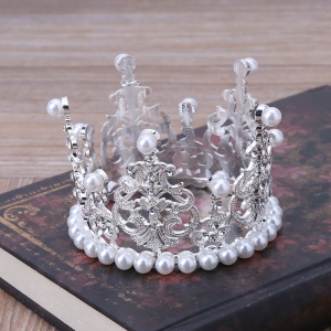 Cute Birthday Crown Shape Hair Hoop Toddler Taking Photo Headband for Baby Festival Party Performance Hair Accessories