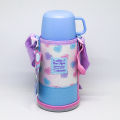Zojirushi For Kids กระติกน้ำสุญญากาศเก็บความร้อน/เย็น สำหรับเด็ก กระติกน้ำเด็กพร้อมกระเป๋าสะพาย เก็บความร้อน-ความเย็น กระติกน้ำเก็บอุณหภูมิ  กระบอกน้ำกระติกน้ำสแตนเลส ไปโรงเรียน สำหรับเด็ก ฝาล็อครุ่น : SP-JB06. 