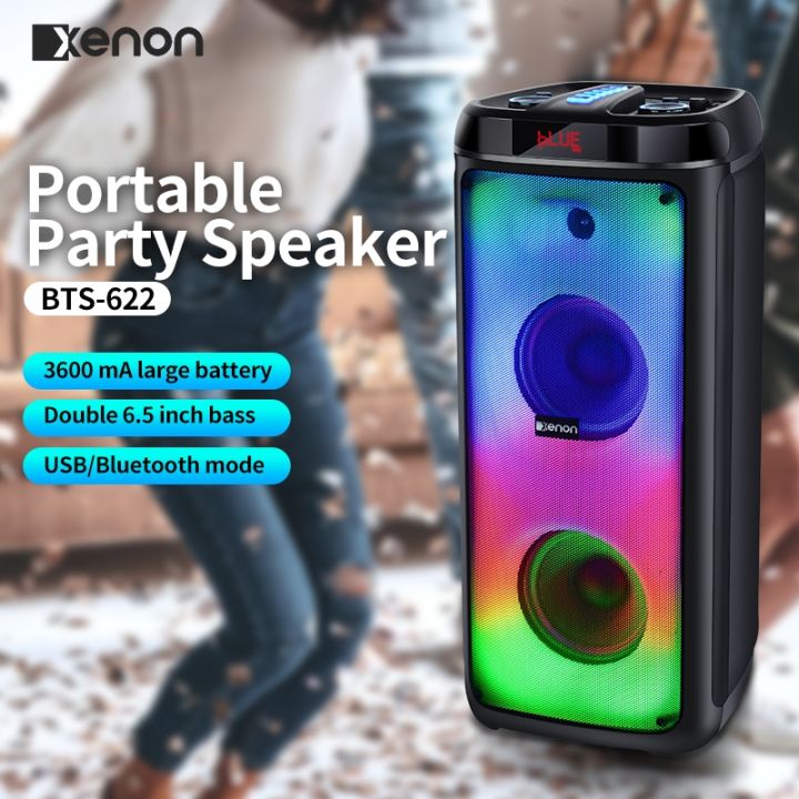 xenon BTS-622 Party Speaker Square Dance Outdoor Audio Bluetooth ...