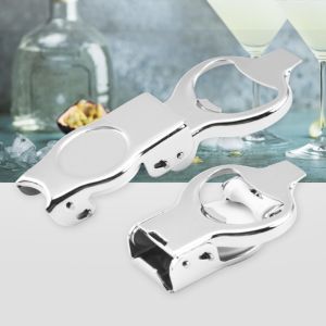 Q-1151 STORE Stainless Steel Can Opener Folding Multifunctional Bottle Lid Opener Simple Carbonated Drink Bottle Opener Home