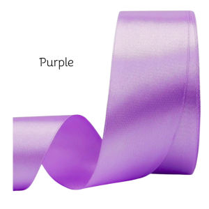 Satin Ribbon Roll For Gift Wrapping Hair Bows & Wedding Decoration DIY Craft