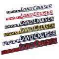 สติกเกอร์ติดฝากระโปรงหน้าสำหรับตัวนูนติดฝากระโปรงท้าย Toyota Land Cruiser สติกเกอร์ติดขอบรถยนต์ดัดแปลงได้ Logo Huruf. 