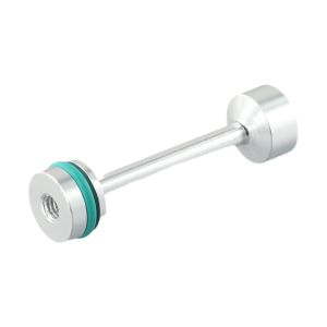 PLNBFG Oil Flow Efficiency Billet Aluminum Oil Diverter Barbell Engine Protection Durable Engine Oil Distributor High Quality Aluminum Alloy LS Engine Galley Plug For LS Engines