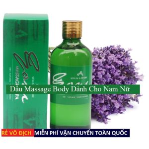 Tinh Dầu Massage Yoni Tái Tạo Cảm Xúc Nam Nữ Vợ Chồng - Massage Toàn Thân - Bôi Trơn