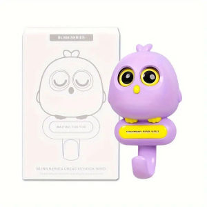 Home Decoration Bird Blink Hook Creative Key Hooks Free Punching Animals Wall Hanging Clothes Hook