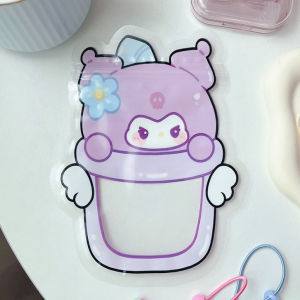 INDO 1866 - 6441 Pouch Travel Portable / Plastik Ziplock Motif Karakter / Goodie Bag Aksesoris Anak