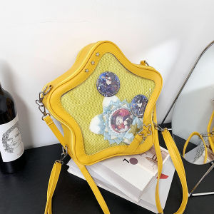 Japanese-style cute ita bag 2D sweet and cool girl starbackpack versatile crossbody bag for soft girls