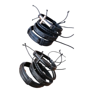 Handmade da nhiều lớp Vòng Đeo Tay Thời Trang Dây Đeo Cổ Tay Thanh Lịch Đảng Thời Trang Phụ Nữ Vòng Đeo Tay Cho Bữa Tiệc Hàng Ngày