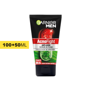 GARNIER MEN Face Wash 150ml | Acno Fight | Turbo Bright | Sabun Wajah Pria