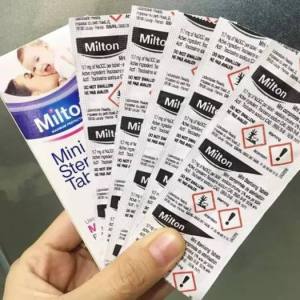 Viên tiệt trùng cốc nguyệt san Milton Bột tiệt trùng Lincare