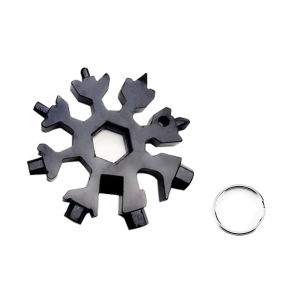 EKLEVA Portable Multifunction Torque Snowflake Wrench Alloy Steel Hexagonal Universal 18-in-1 Octagonal Screwdriver Household Tool