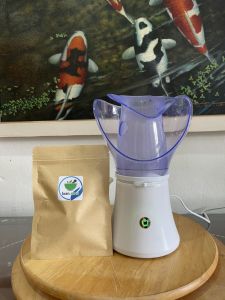 โอสถสยาม ชุดเครื่องพ่นไอน้ำ+สมุนไพร หายใจโล่ง สำหรับสูดดม Herbal steam Inhaler เครื่องพ่นไอน้ำสมุนไพร เครื่องพ่นไอน้ําสมุนไพร เครื่องพ่นไอน้ำ สมุนไพร - Lazada