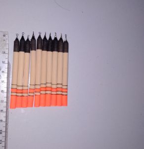 10pcs - Pelampung pancing busa bolong starlight/fosfor