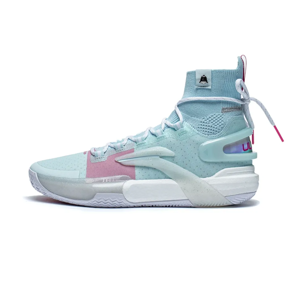 Li Ning Blitz Ultra Basketball Shoes Men's Light Weight High Rebound High  Top Breathable Game Sneakers ABAT013