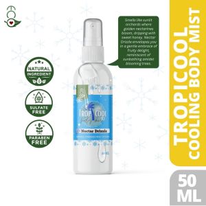 Eco Love TEMPTRESS BREEZE Tropicool Body Mist Cooling Mist Aircon in a Bottle Shirt & Body Cooling