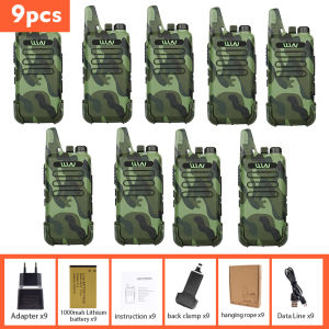 Ht WLN C1 15pcs UHF Ht Wlan Genggam Jarak Jauh Anti Jatuh Luar Ruangan walkie talkie