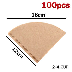 ตัวกรองกาแฟสด กระดาษกรองดริป กระดาษดริป กรองกาแฟดริป ที่กรองกาแฟดิป กรวยดริปกาแฟ ทรงกรวย วัสดุธรรมชาติ ไม่ฟอกขาว ปลอดภัย100% OfficeME