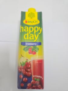 Nước ép Nam việt quất nguyên chất 100% Rauch Happy Day Cranberry 1L nhập khẩu Áo