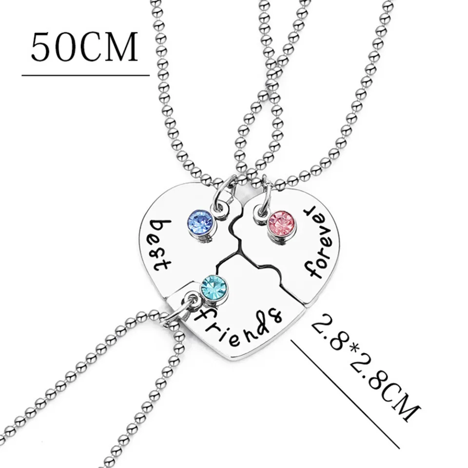 silver star matching friendship necklaces • soul sister gift • EFYTAL -  EFYTAL Jewelry