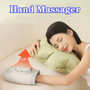 Electric Hand Massager Pneumatic Finger Massager Kneading Palm Meridian Acupoint Heating Massager Soothe Fatigue Aches
