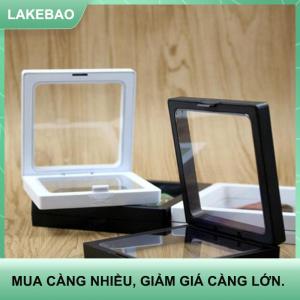 【LAKEBAO】 Trắng trong suốt treo hiển thị trường hợp hộp đồ trang sức vòng cổ lưu trữ chủ