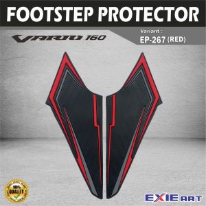 FOOT STEP BODY PROTECTOR HONDA VARIO 160 - KARET PELINDUNG PIJAKAN KAKI BELAKANG