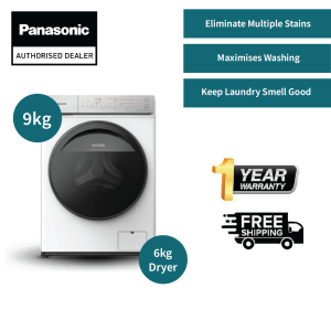Panasonic NA-S96FC1 Gentle Dry And Hygienic 9kg/6kg Front Loading Washer Dryer NA-S96FC1WMY