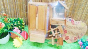 MINIATUR INTERIOR KAMAR MAINAN EDUKASI ANAK
