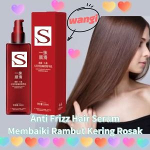 Salon Spa Hair Care A touch of genuine smooth magic hair care essential oil can正品一抹顺滑魔滑护发精油修复毛躁干枯精华乳免洗护发Serum pelicin dan berkhasiat rambut perapi pelembap memperbaiki keriting krim pembaikan licin penjagaan rambut
