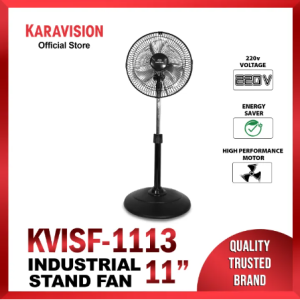 Karavision Industrial Metal Blade Stand Fan 11" KIVSF-1113