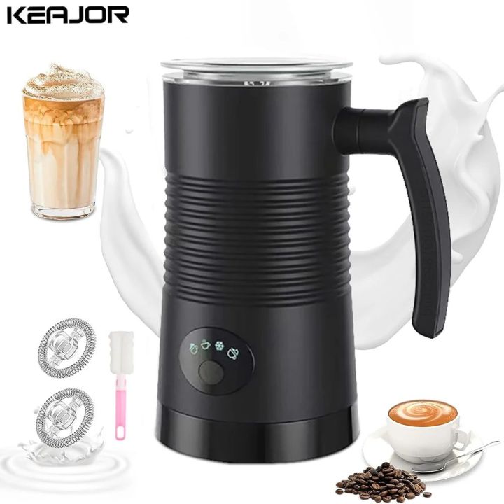 Electric Milk Frother 4 in 1 Milk Foamer Automatic Hot and Cold Foam