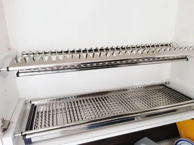 [5 YEARS WARRANTY] SUS304 Stainless Steel Cabinet Dish rack Furniture / BTO / HOME / REVAMP