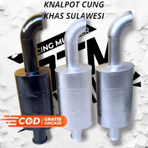 KNALPOT CUNG (OVAL) 3 SUARA KHAS SULAWESI