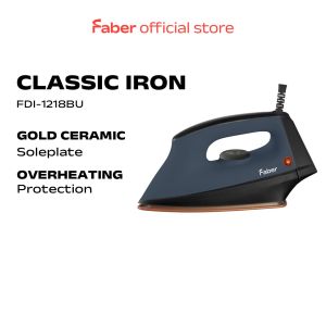 Faber Classic Iron FDI-1218BU 1200W Seterika