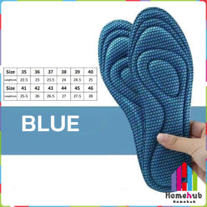 HB Sports Insoles Soft Bottom Sports Insole Sponge Pad For Men And Women Size 35-46