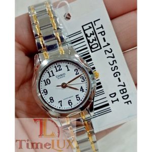 CASIO LADIES TWOTONE LTP 1275SG 7B