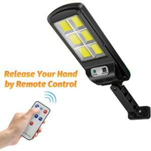 24h 3 Modes Solar LED Tenaga Surya Lampu Dinding Tahan Air Outdoor