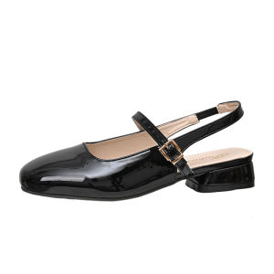 Parisian Chic Mary Janes – French Retro Style Square Toe 4cm Block Heel Adjustable Buckle Elegance for Effortless Everyday Glam Fashionals